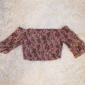 Floral Crop Top